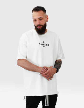 Oversize T-shirt weiß